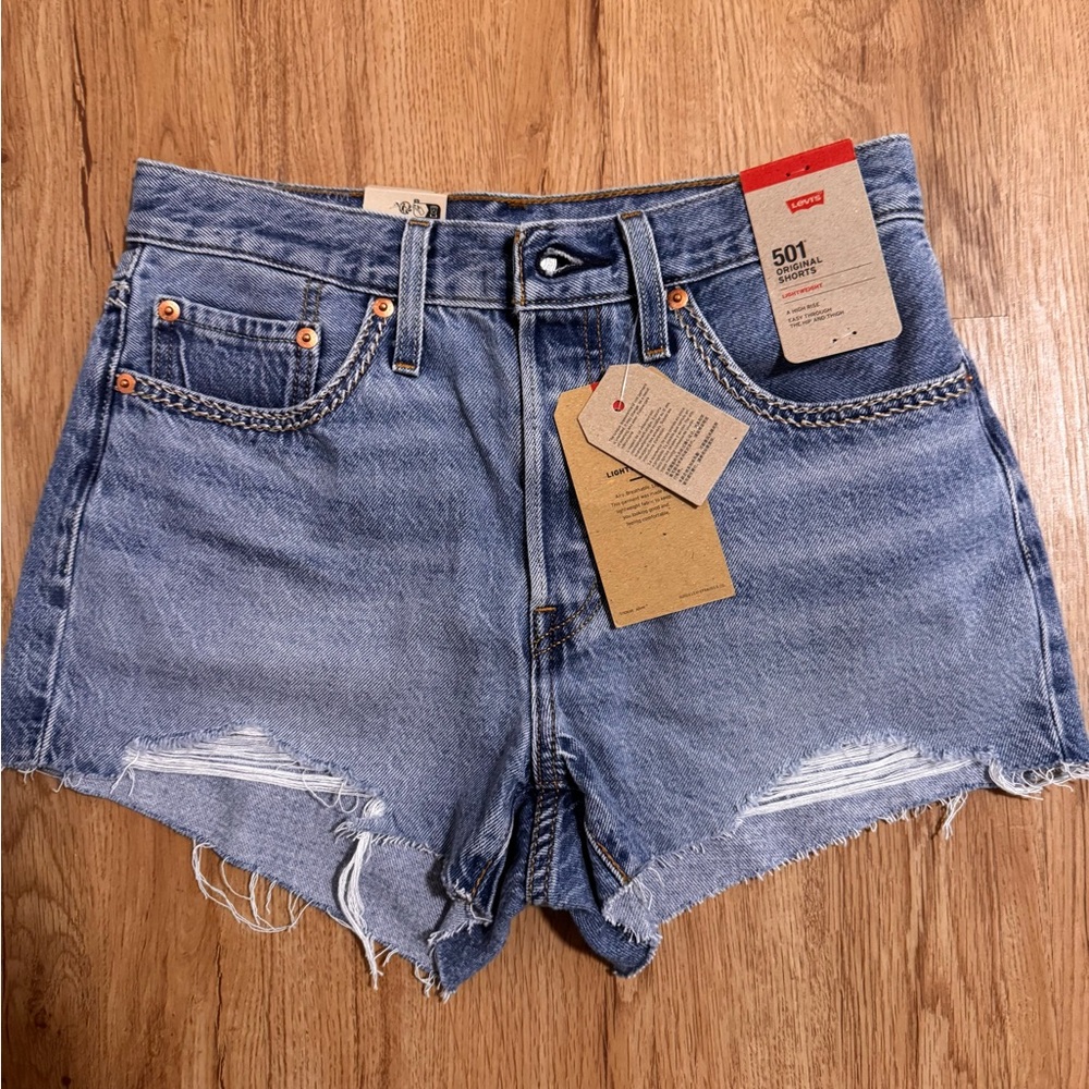 Levi's Women's Classic Blue Jean Shorts